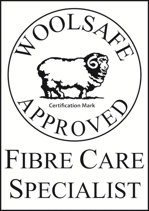 Certified WoolSafe® Approved Fibre Care Specialist